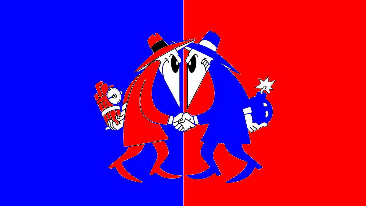 Spy vs Spy but Red vs Blue